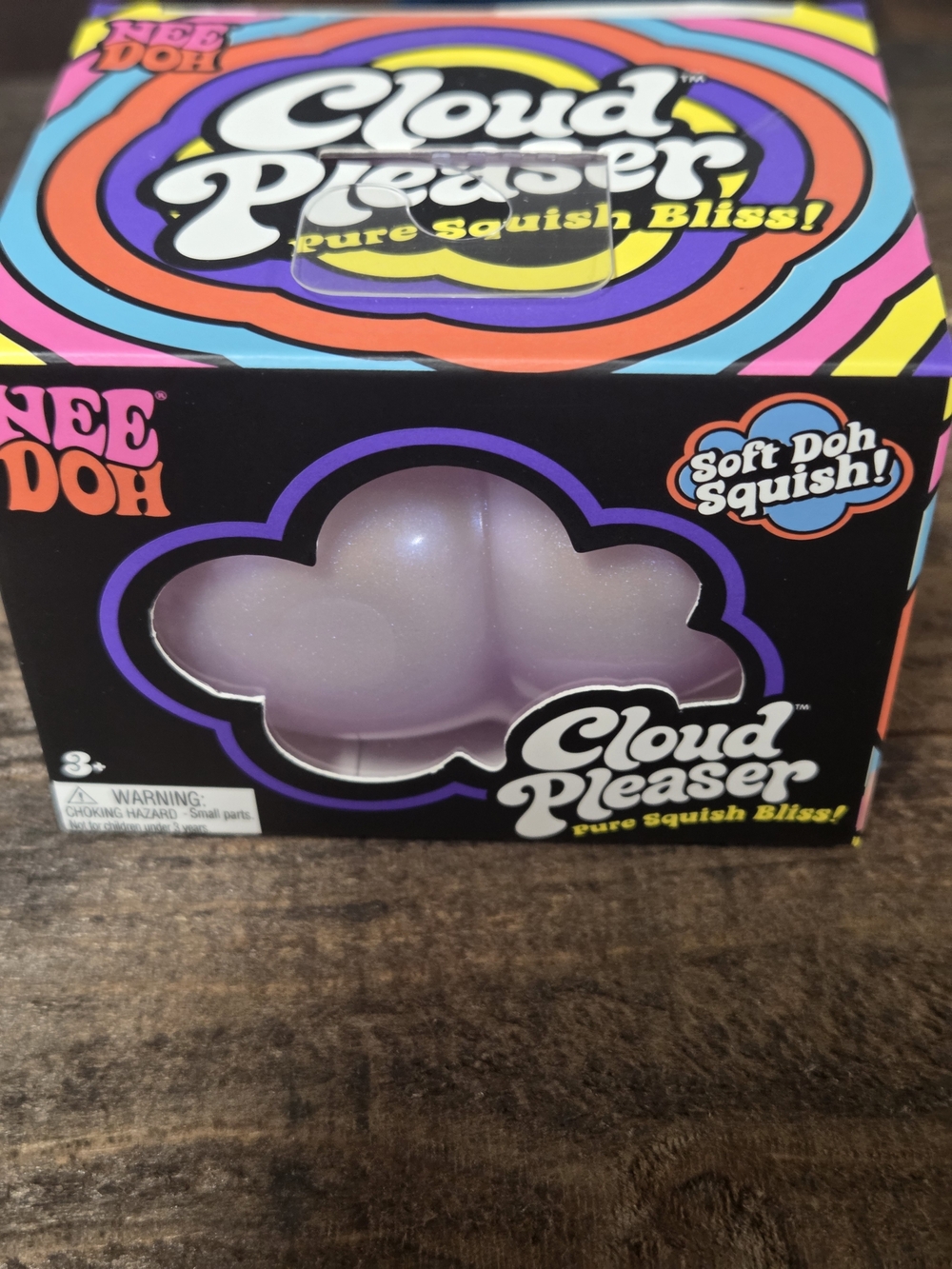 Cloud Pleaser Soft Doh Squish - Shimmery Purple Cloud